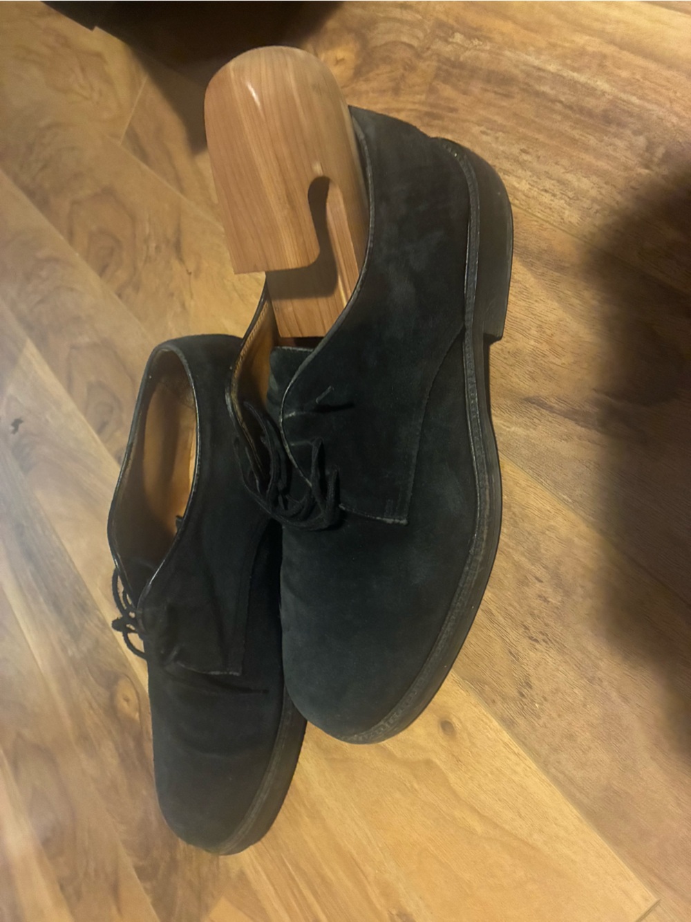 Cole Haan Black Suede Chukka Boots